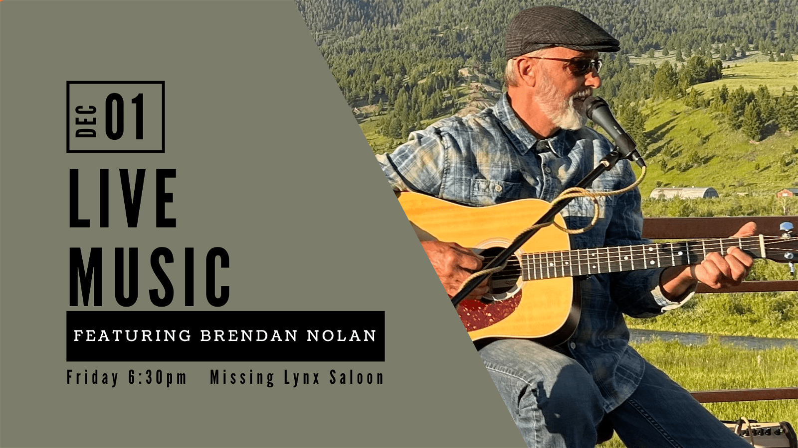 Brendan Nolan appearing live at Great Divide 12.1.2023
